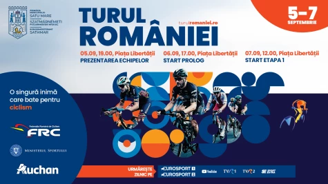 Turul României pornește în premieră,din municipiul Satu Mare