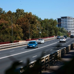 Lucrările de reparații și înlocuire a rosturilor de dilatație podului Golescu au fost finalizate