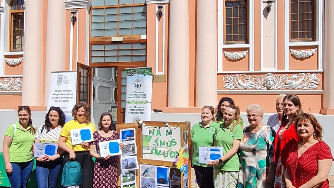 Folyómentő óvodák – környezetvédelmi projekt  záróünnepsége a Zöldházban
