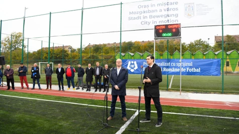 Átadták a felújított Dinamo sportbázist