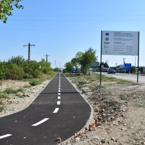 ANUNȚ PRIVIND LUCRĂRILE DE ASFLATARE A PISTEI DE BICICLETE STR.BOTIZULUI-POD GOLESCU