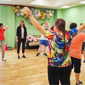 O zi dedicată mișcării în centrele din subordinea Direcției de Asistență Socială