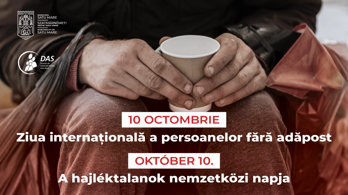 Ziua internațională a persoanelor fără adăpost, marcată la Centrul Social de Urgență pentru Adulți
