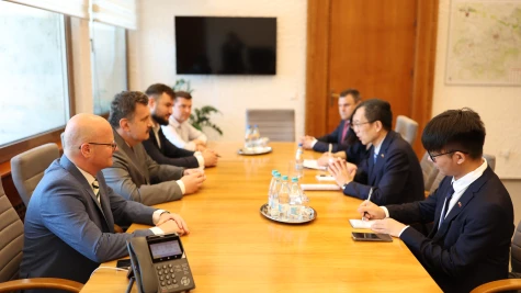 Excelența Sa Chen Feng, Ambasadorul Extraordinar și Plenipotențiar al Republicii Populare Chineze în România, în vizită la Satu Mare