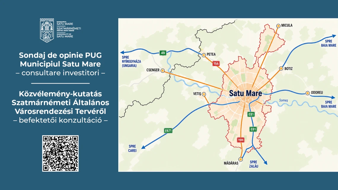STUDIU CONSULTATIV ÎN CADRUL PROIECTULUI DE ACTUALIZARE ȘI REVIZUIRE A PLANULUI URBANISTIC GENERAL AL MUNICIPIULUI SATU MARE