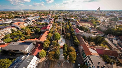 Lucrările de reabilitare a Parcului Vasile Lucaciu avansează într-un ritm susținut