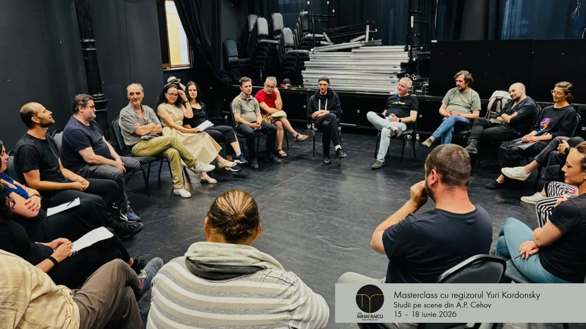 Regizorul Yuri Kordonsky susține un masterclass la Teatrul de Nord