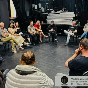 Regizorul Yuri Kordonsky susține un masterclass la Teatrul de Nord