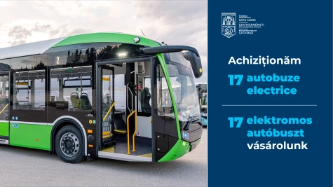 S-a semnat contractul pentru achiziționarea din fonduri europene a 17 autobuze electrice