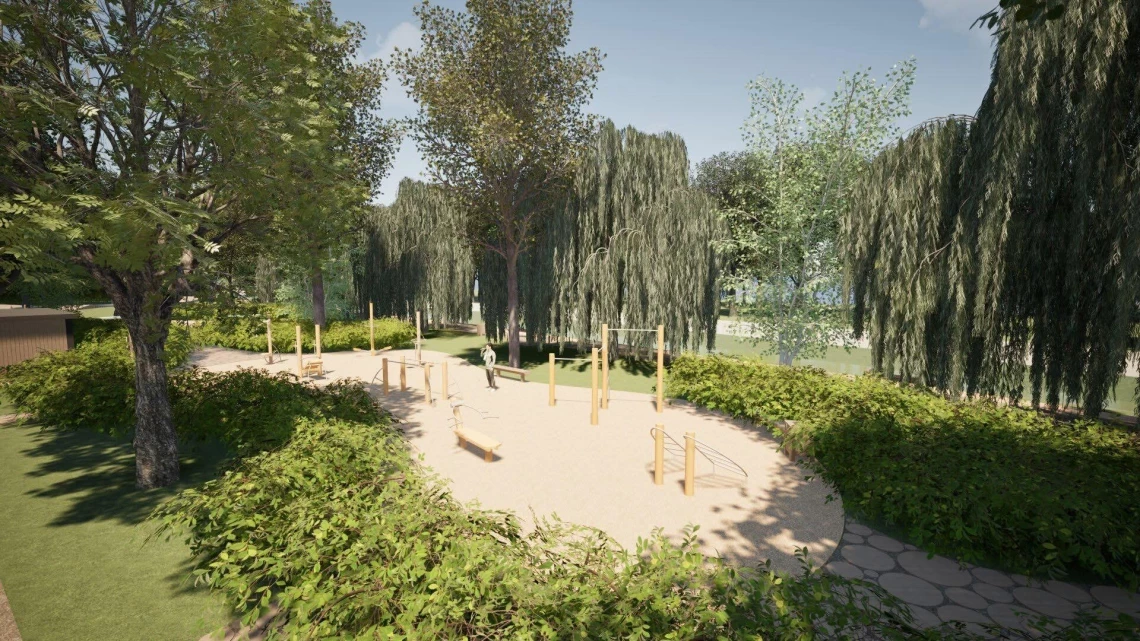 A sárerdei terület városi parkká alakul