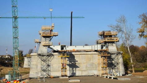 Újabb fontos momentumához érkezett az új Szamos-híd építése!