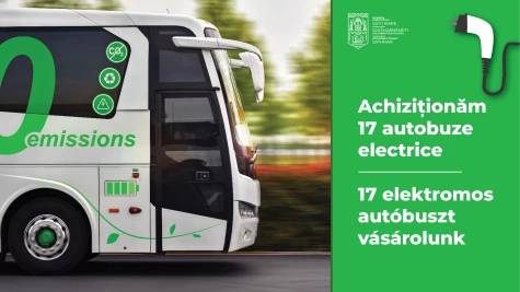 Achiziționăm 17 autobuze electrice cu fonduri PNRR