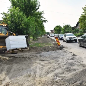 Dolgoznak a Magyar utcában