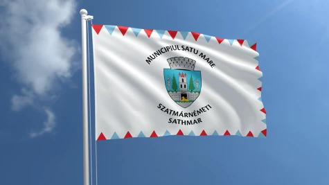 Municipiul Satu Mare are primul steag oficial!