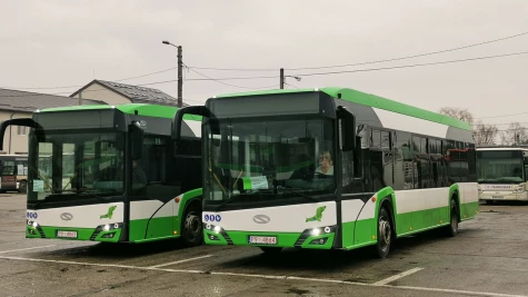 Încă două noi autobuze hibrid Solaris Urbino!