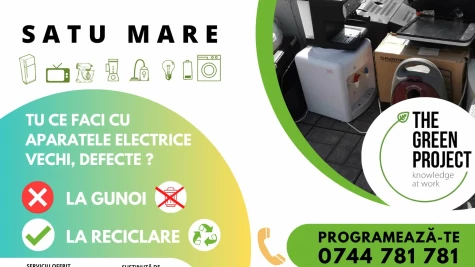 Continuăm acțiunile de colectare a deșeurilor electrice și electronice!