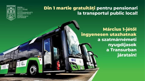 Din 1 martie gratuități pentru pensionari, la transportul public local!