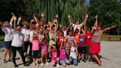 Copiii Centrului Multifuncțional Alter Ego, în pași de dans în Grădina Romei
